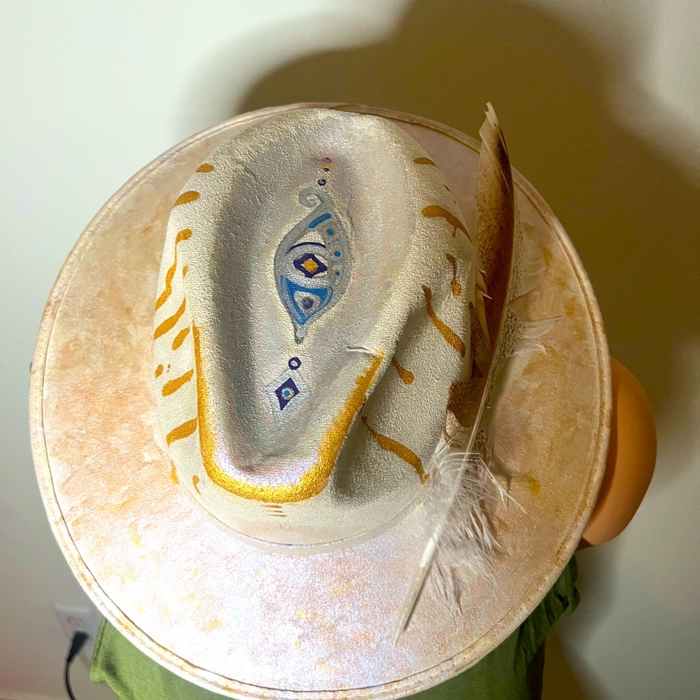 Custom hat from local artist